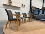 4 Nieuw Camarilla Eetkamerstoelen Tiempo stof Design stoel, Huis en Inrichting, Stoelen, Leolux, Nieuw, Ophalen of Verzenden, Vier