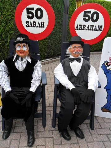 50 Abraham en Sarah pop netjes gekleed goedkoop huren. beschikbaar voor biedingen