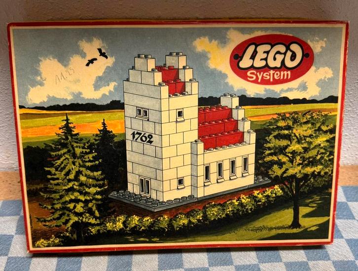 Oude lego kerk set anno 1762 309 jaren 50 vintage 1:87, Kinderen en Baby's, Speelgoed | Duplo en Lego, Gebruikt, Lego, Complete set