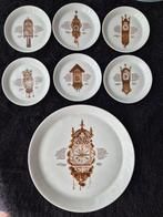 Servies met ouderwetse klokken, Antiek en Kunst, Antiek | Servies compleet, Ophalen