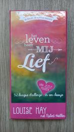 Het leven heeft mij lief - Louise Hay, Boeken, Ophalen of Verzenden, Zo goed als nieuw, Spiritualiteit algemeen, Achtergrond en Informatie