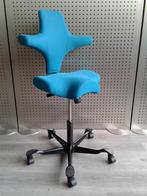 1x HAG Capisco 8106 (Medium) (Turquoise), Prachtig!, Huis en Inrichting, Overige kleuren, https://www.flokk.com/nl/netherlands/hag