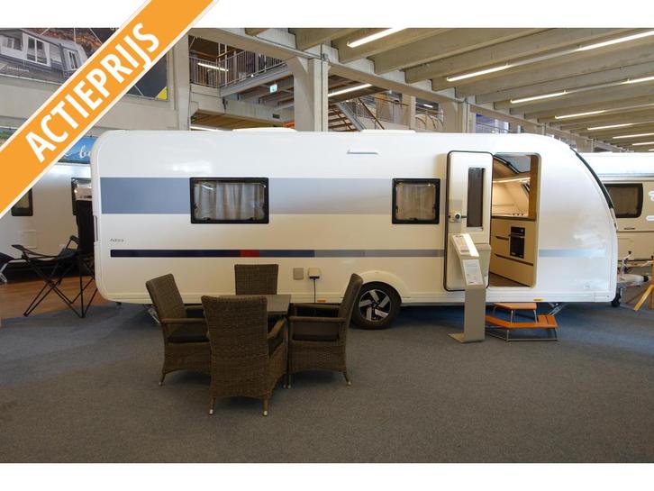 Adria Adora 613 HT; compleet met luifel, mover etc.zie tekst, Caravans en Kamperen, Caravans, Bedrijf, tot en met 3, 1500 - 2000 kg