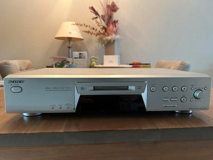 Sony MDS-JE480 Minidisc Recorder - ZGAN, Audio, Tv en Foto, Walkmans, Discmans en Minidiscspelers, Minidisc-recorder, Ophalen of Verzenden