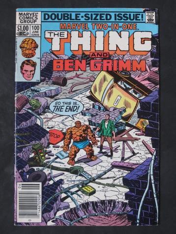 Marvel Two-In-One #100 Marvel 1983 The Thing & Ben Grimm beschikbaar voor biedingen