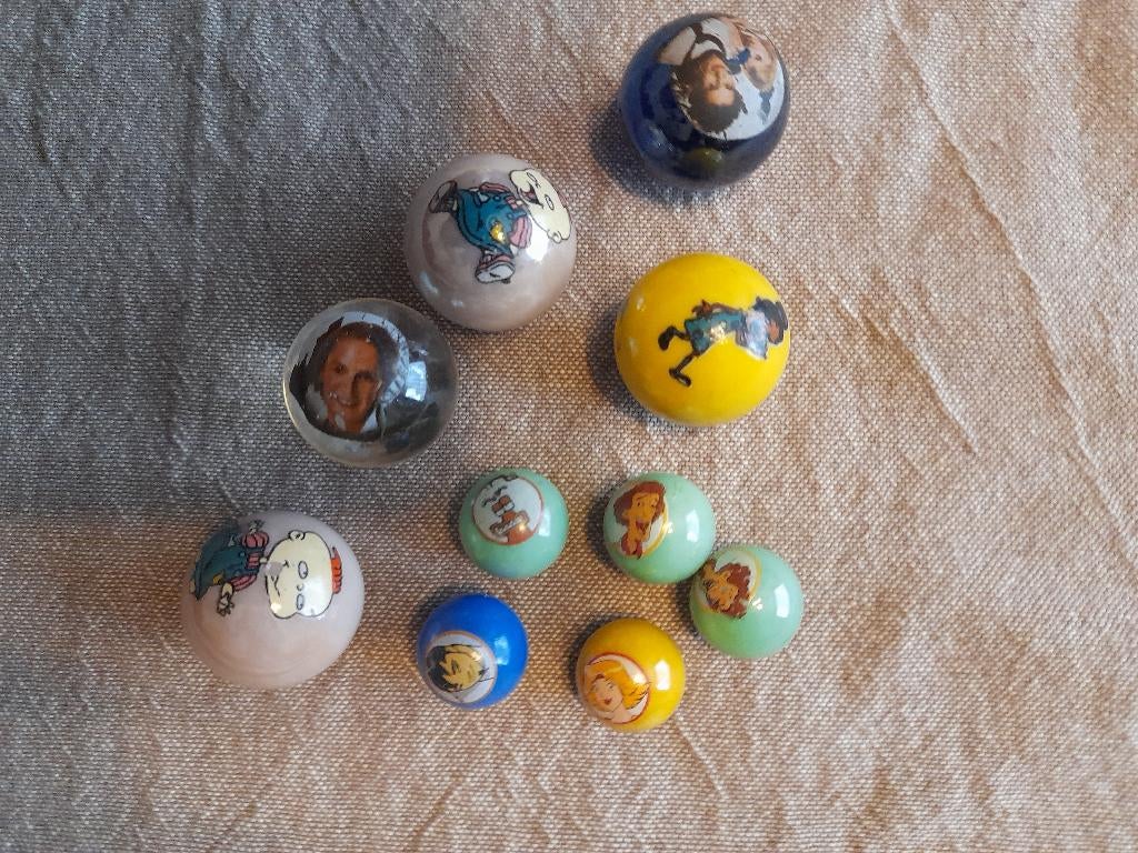 Knikkers en bonkers, Kinderen en Baby's, Speelgoed | Buiten | Los speelgoed, Ophalen, Zo goed als nieuw