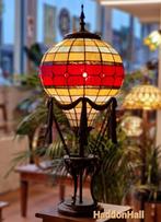 Tiffany lamp 71cmH Luchtballon, Nieuw, Glas, Ophalen of Verzenden, 50 tot 75 cm