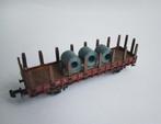Trix rongenwagen beladen met 3 staalrollen, Hobby en Vrije tijd, Modeltreinen | N-Spoor, Ophalen, Gebruikt, Gelijkstroom, Trix