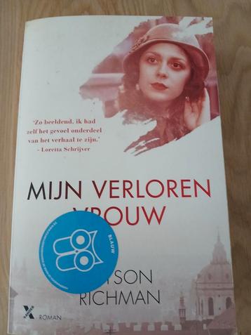 Alyson Richman  - Mijn verloren vrouw beschikbaar voor biedingen