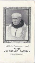 Bp270 prentje paterke van Hasselt Valentinus paquay, Ophalen of Verzenden, Gebruikt, Kaart of Prent, Christendom | Katholiek
