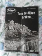 tijdschr de spiegel nr 20 14 februari 53 toen de dijken brak, Ophalen of Verzenden, 20e eeuw of later, Gelezen