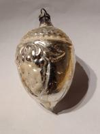 oude zilveren kerstbal H 7 cm, Ophalen, Gebruikt