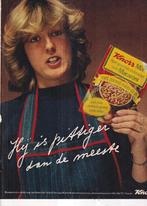 Retro reclame 1980 Knorr mix voor macaroni pittiger, Verzamelen, Retro, Overige typen, Ophalen of Verzenden