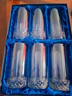 Cristallen glazen Bohemia crystal, Ophalen of Verzenden, Zo goed als nieuw