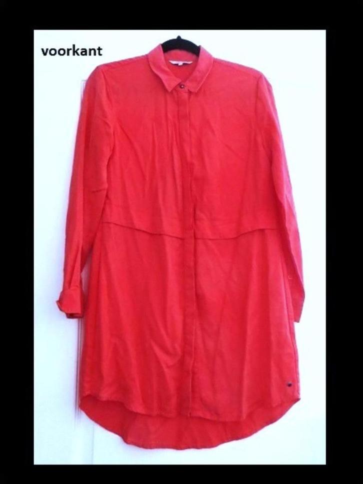 Prachtige Perzik kleur Lange Blouse van SANDWICH maat S/36!, Kleding | Dames, Blouses en Tunieken, Zo goed als nieuw, Maat 36 (S)