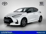 Toyota Yaris 1.5 Hybrid Style | Leder | (bj 2021, automaat), Auto's, 12 maanden, Gebruikt, Wit, 1490 cc