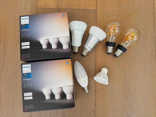 Diverse Philips Hue-lampen, Huis en Inrichting, Lampen | Losse lampen, Zo goed als nieuw, Led-lamp, E27 (groot), Ophalen of Verzenden