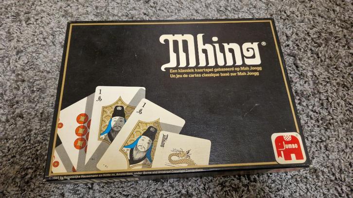 Kaartspel Mhing, Hobby en Vrije tijd, Gezelschapsspellen | Kaartspellen, Gebruikt, Ophalen of Verzenden