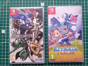 Nintendo Switch Shin Megami Tensei, Kitaria Fables Games beschikbaar voor biedingen