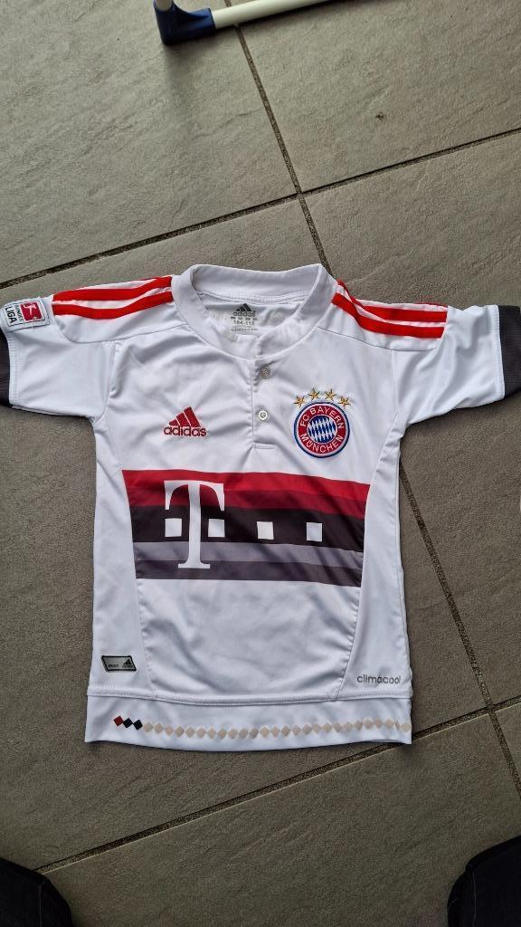 104-116 Adidas FC Bayern Munchen Climacool sport shirt –ZGAN, Kinderen en Baby's, Kinderkleding | Maat 104, Zo goed als nieuw