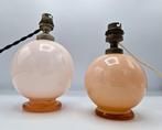 Set Art Deco Lampen van Glaspasta, Frankrijk 1950s, Ophalen of Verzenden