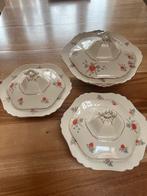 Vintage Dekschalen Set, Antiek en Kunst, Antiek | Schalen, Ophalen