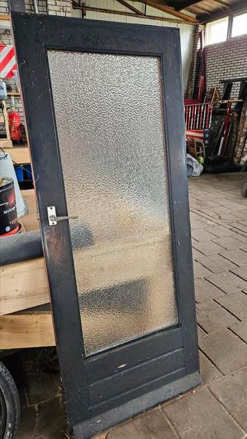 Deur met glas 78 x 168.4cm beschikbaar voor biedingen