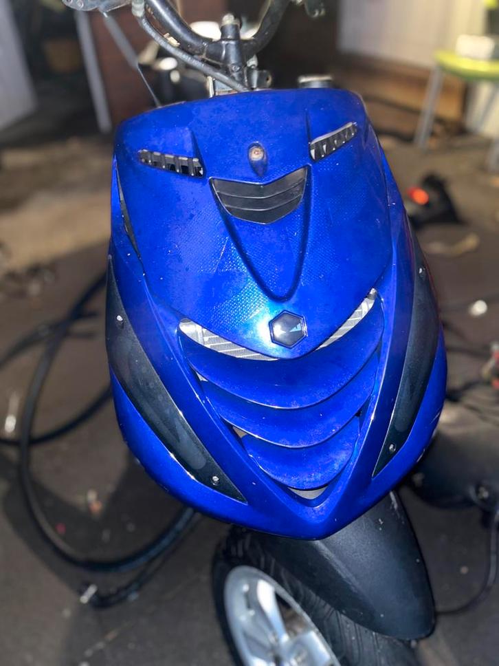 Zip Candy blue kappenset, Motoren, Tuning en Styling, Ophalen