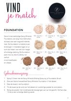 Foundation Savvy Minerals, Beige, Nieuw, Make-up, Verzenden