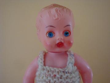 Vintage pop / popje / poppetje 14,5 cm beschikbaar voor biedingen