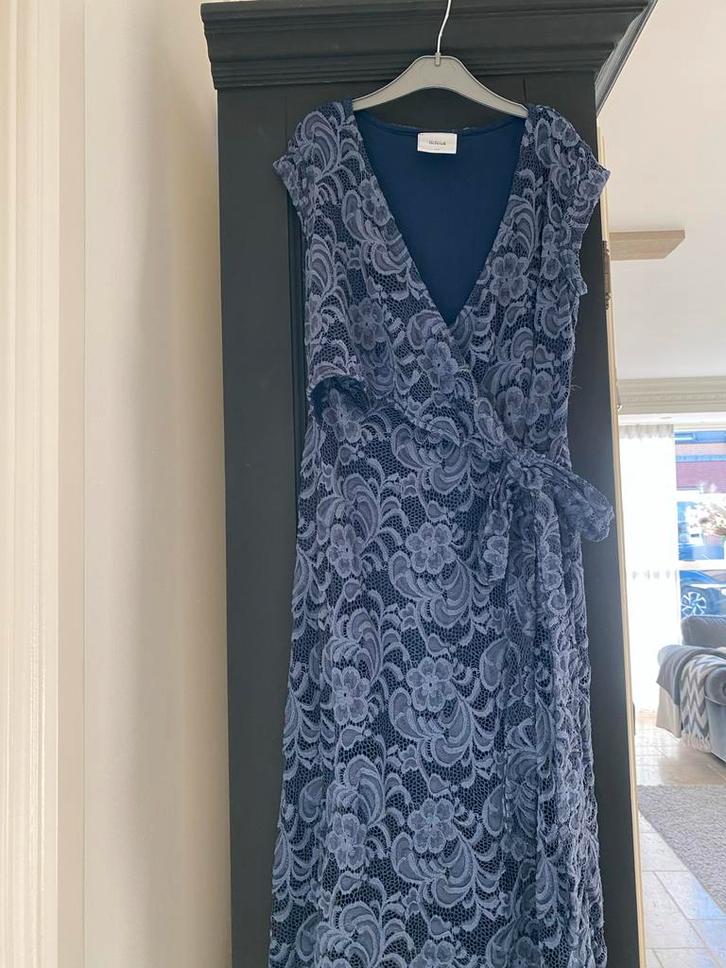 Positie/Voedingsjurkje - Maat XS, Kleding | Dames, Positiekleding, Zo goed als nieuw, Maat 34 (XS) of kleiner, Blauw, Ophalen of Verzenden