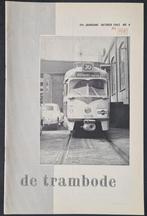 HTM personeelsblad "de trambode", 1962 - 1966, Ophalen of Verzenden, Gebruikt, Tram, Boek of Tijdschrift