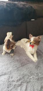 Hele mooie langharige chihuahua beeldjes ., Verzamelen, Beelden en Beeldjes, Ophalen of Verzenden, Zo goed als nieuw