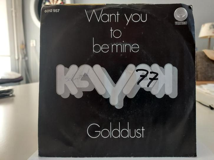7" Single Kayak - Want You To Be Mine / Golddust, Cd's en Dvd's, Vinyl Singles, Gebruikt, Single, Pop, 7 inch, Verzenden
