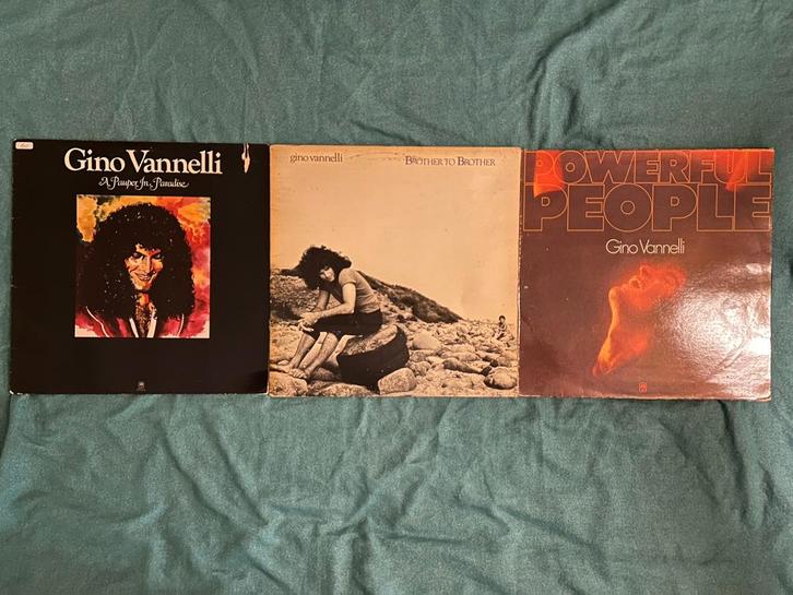 3 LP's Gino Vannelli (ook per stuk te koop), Cd's en Dvd's, Vinyl | Pop, Gebruikt, 1960 tot 1980, 12 inch, Ophalen of Verzenden