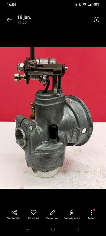 Nieuwe 14 mm Bing carburateur. ILO Agria Oldtimer  beschikbaar voor biedingen