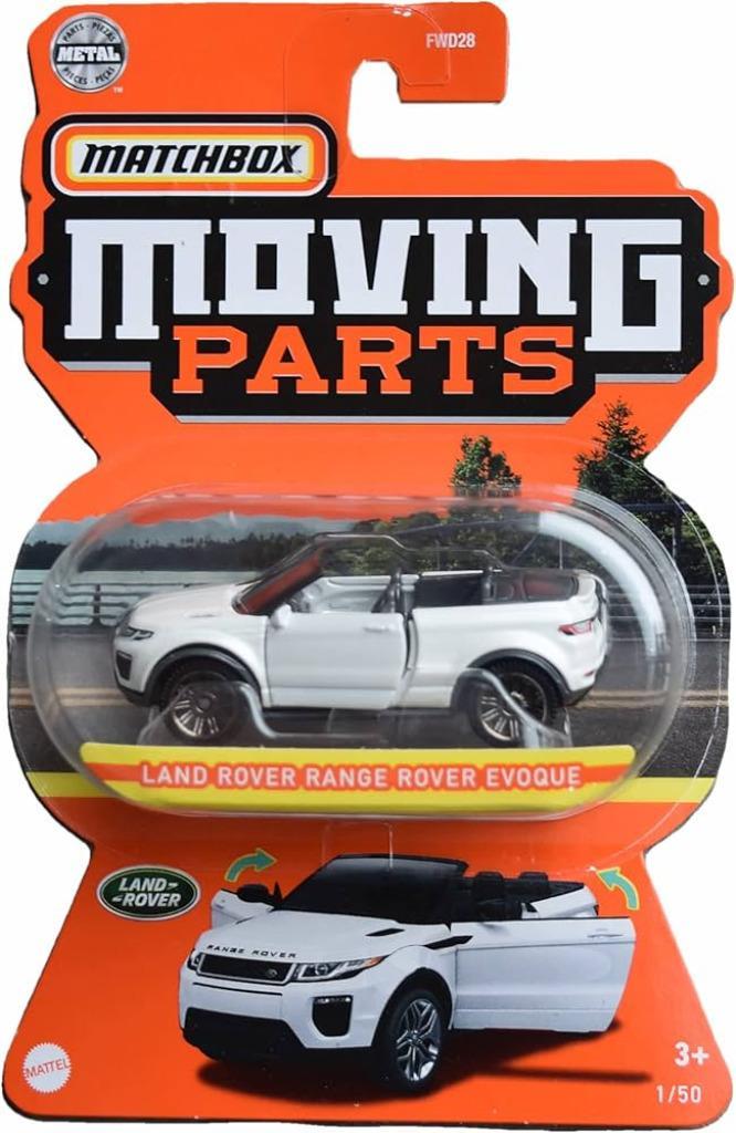 Matchbox: Moving Parts: Land Rover Range Rover Evoque, Hobby en Vrije tijd, Modelauto's | Overige schalen, Nieuw, Auto, Ophalen of Verzenden