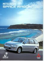 Folder Mitsubishi Space Wagon, september 2000, Boeken, Auto's | Folders en Tijdschriften, Ophalen of Verzenden, Nieuw, Mitsubishi