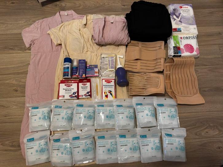 Pregnancy dress/ pants/ essentials/ breast milk storage bag, Kinderen en Baby's, Kinderkleding | Kinder-kledingpakketten, Nieuw