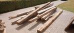 Antieke Eiken, Grenen en Vuren balken,  diverse maten., Ophalen, Gebruikt, Eiken, Balk