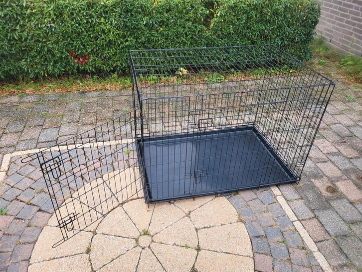 Hondenbench incl. scheidingspaneel pup, Dieren en Toebehoren, Hondenbenches, Zo goed als nieuw, Ophalen