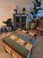 Salontafel en bufferkast set sloophout, Ophalen of Verzenden, Zo goed als nieuw, Minder dan 50 cm