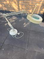 Loeplamp luxo LFM-101 met voet ( oud model), Hobby en Vrije tijd, Vergrootglazen, Loepen en Loeplampen, Ophalen, Gebruikt, Loeplamp