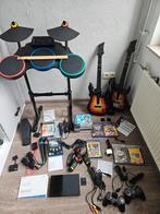 Playstation 2 met veel extra's, Ophalen of Verzenden, Zo goed als nieuw, Zwart, Met 2 controllers