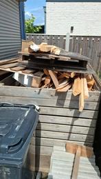 Gratis op te halen mooi schoon hout voor een  kratje bier..., Minder dan 3 m³, Ophalen, Overige houtsoorten, Blokken