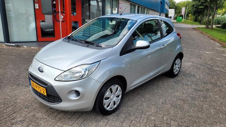Ford Ka 1.2 69pk 2011 Grijs met nieuwe apk / airco/lage km!!, Auto's, Ford, Bedrijf, Ka, ABS, Airbags, Airconditioning, Boordcomputer