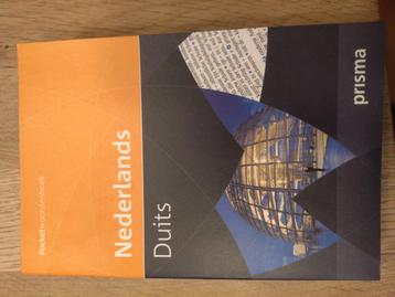 Prisma pocket woordenboek Nederlands-Duits beschikbaar voor biedingen