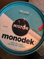 10 liter witte Histor monodek muurverf. Ongeopend., Doe-het-zelf en Verbouw, Wit, Ophalen of Verzenden, 10 tot 15 liter, Verf