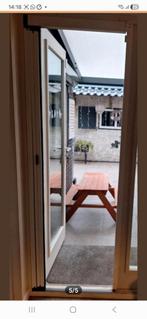 Plisse hordeur te koop, Ophalen