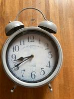 Wekker klok grijs 33 hoog 25 breed, Ophalen, Wandklok